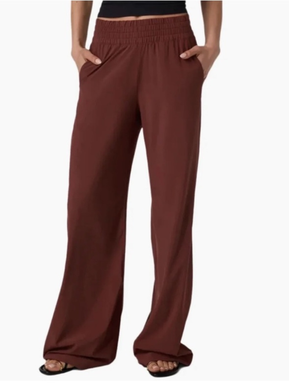 Lightweight Wide Leg Pants Sz M